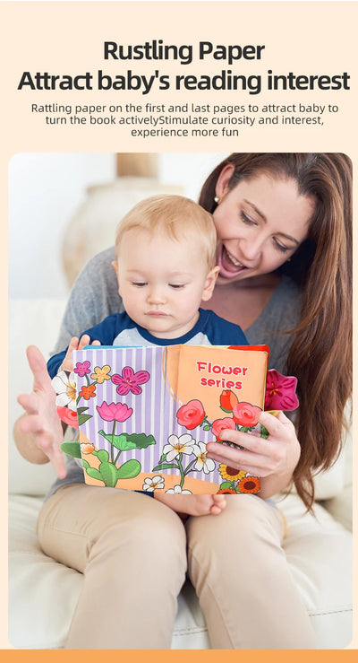 Soft Cloth Book for Babies, 4 Pages