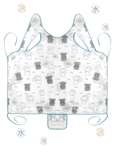 Waterproof Bib Coverall for High Chairs