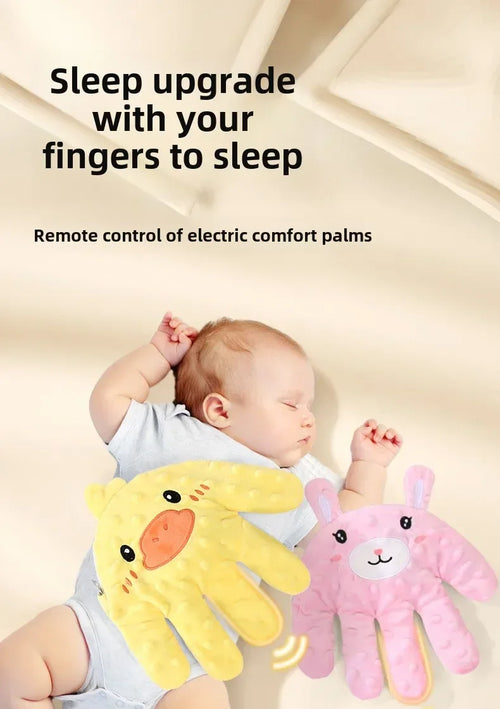Plush Patting Hand Pillow with Remote
