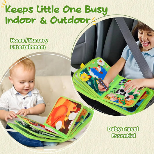 Montessori Farm Busy Book for Toddlers