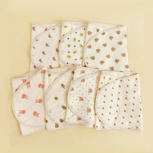 Cotton Muslin Swaddle Wrap, 0–6 Months