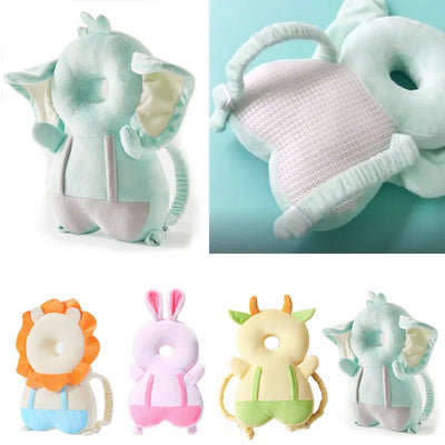 Toddler Head Cushion Backpack, Animal Designs