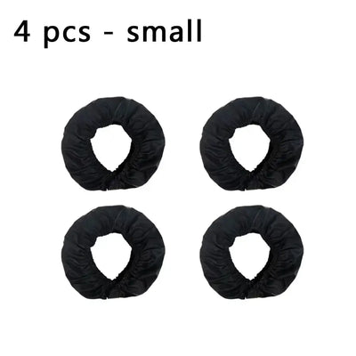 Set of 4 small stroller wheel covers