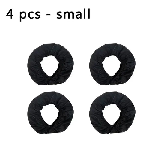 Set of 4 small stroller wheel covers