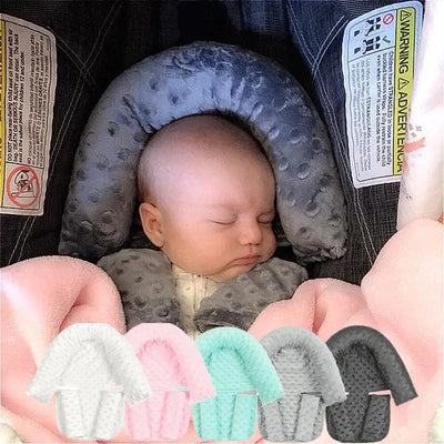 Car Seat Strap Covers with Head Pillow
