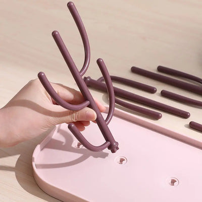 Baby Bottle Drying Rack, Tree Design, product photo 6