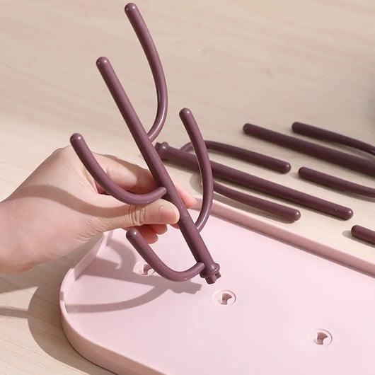 Baby Bottle Drying Rack, Tree Design, product photo 6