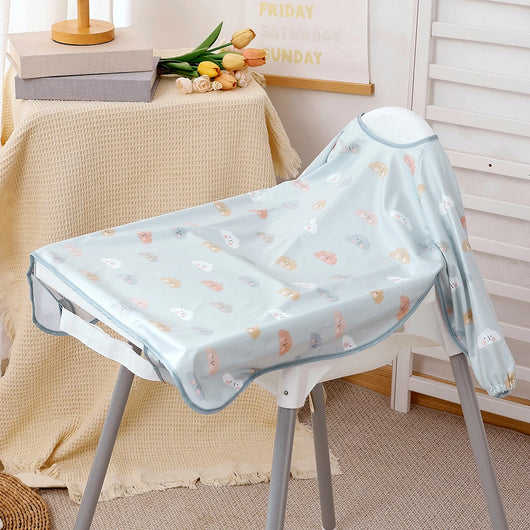 Long-Sleeve Waterproof Smock Bib