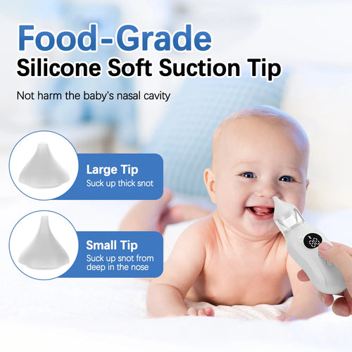 Electric Baby Nasal Aspirator, 9 Suction Levels