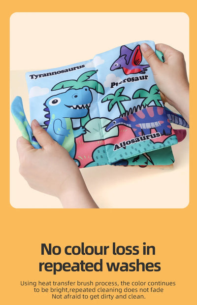 Soft Cloth Book for Babies, 4 Pages
