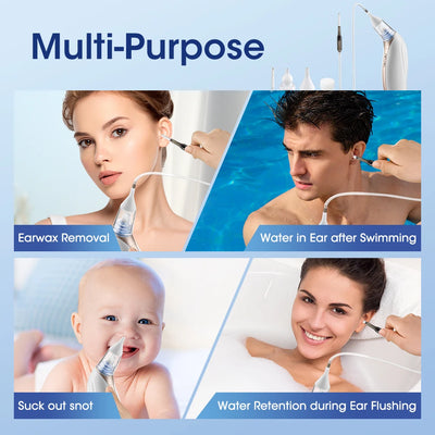Electric Baby Nasal Aspirator, 9 Suction Levels