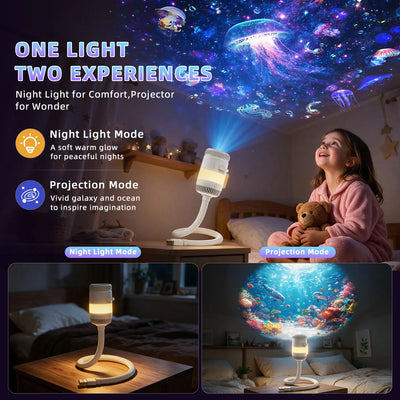 Galaxy Star Projector with Story Slides