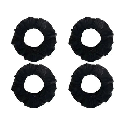 Set of 4 large stroller wheel covers