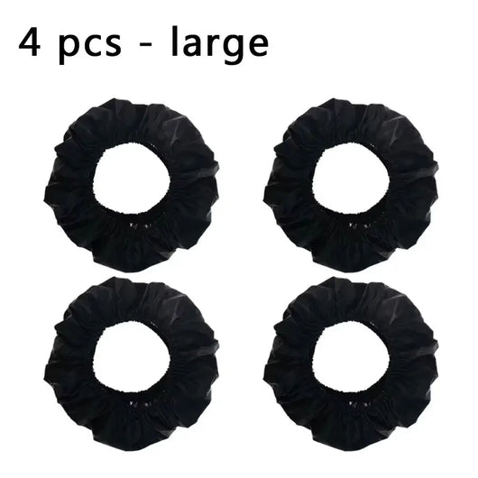 Set of 4 large stroller wheel covers