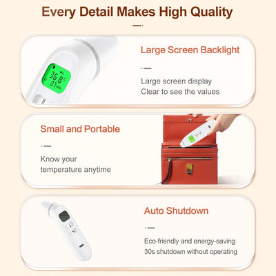 Infrared Forehead & Ear Thermometer