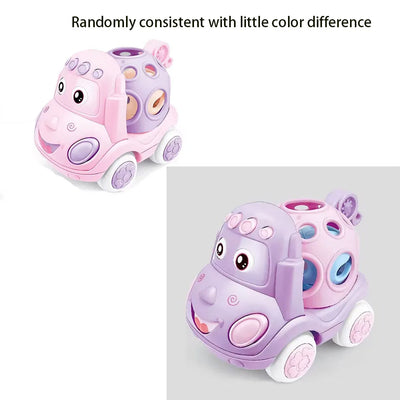 Soft Rattle Roll Car for Toddlers