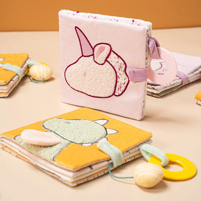 Crinkle Cloth Book with Teether