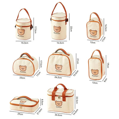 Insulated Bear Lunch Bag