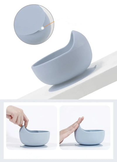 Silicone Baby Feeding Set, 6/7/9 Pieces
