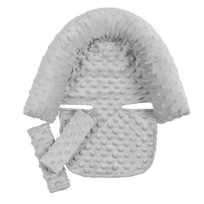 Car Seat Strap Covers with Head Pillow