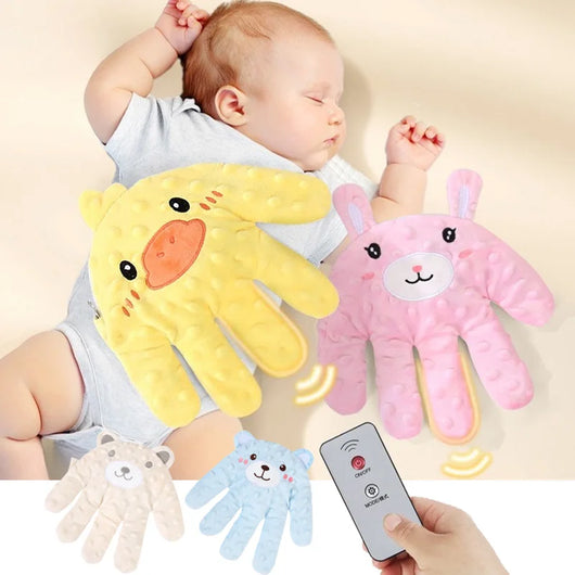 Plush Patting Hand Pillow with Remote