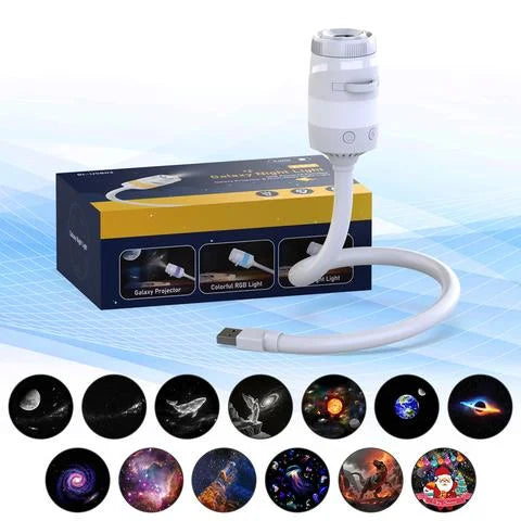 Galaxy Star Projector with Story Slides