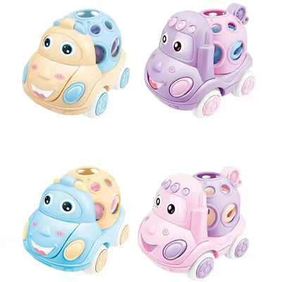 Soft Rattle Roll Car for Toddlers
