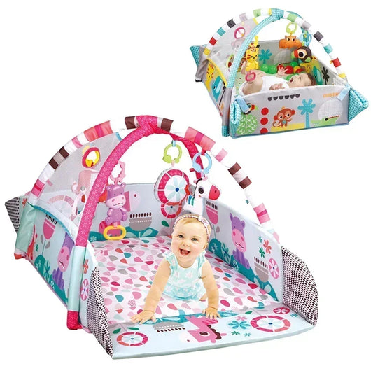 Baby Activity Gym with Padded Fence, product photo 1