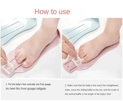 Kids' Foot Measuring Gauge for Shoe Sizes