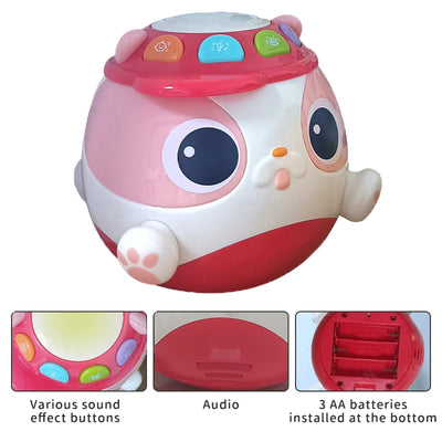 5-in-1 Musical Drum Tumbler Toy