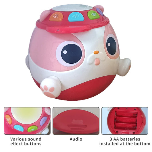 5-in-1 Musical Drum Tumbler Toy