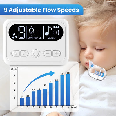 Electric Baby Nasal Aspirator, 9 Suction Levels