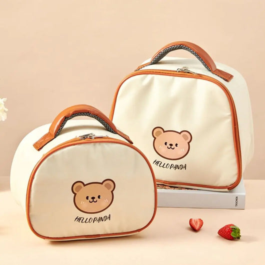 Insulated Bear Lunch Bag