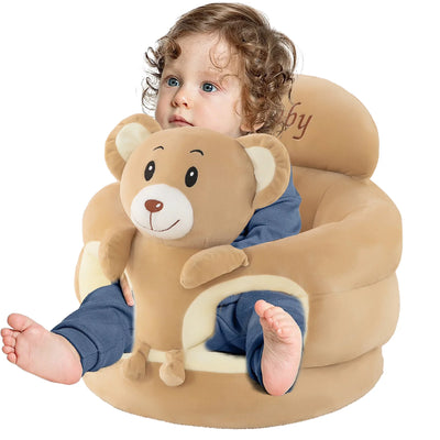 Plush Animal Baby Floor Seat for Learning to Sit