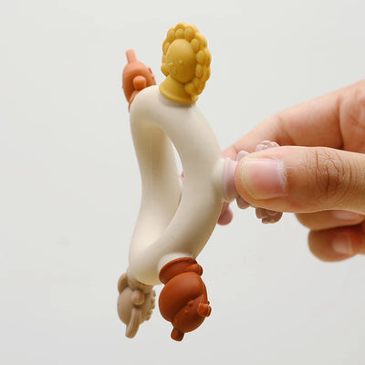 Silicone Animal Teether Ring