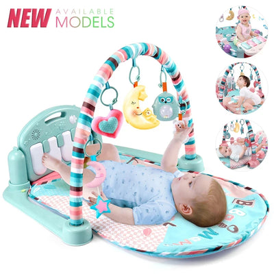 Baby Play Gym with Kick Piano Mat
