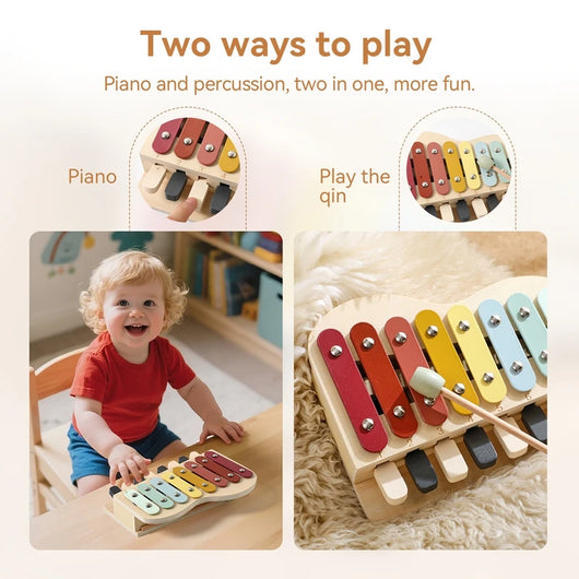 Wooden Xylophone Music Toy