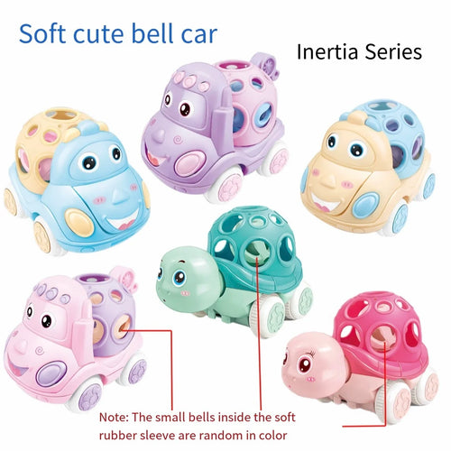 Soft Rattle Roll Car for Toddlers