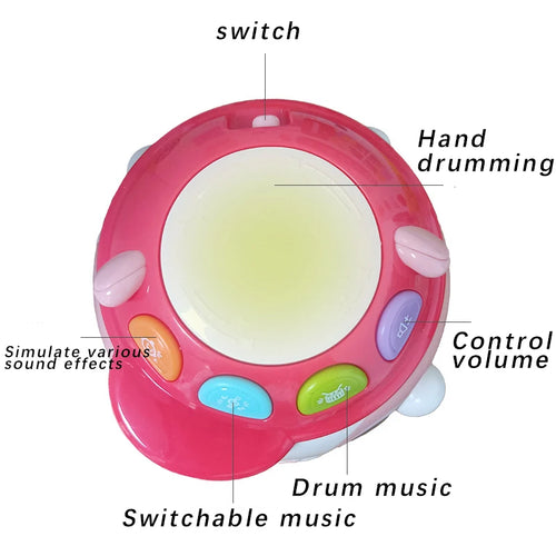 5-in-1 Musical Drum Tumbler Toy