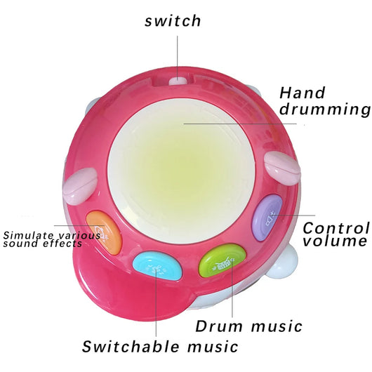 5-in-1 Musical Drum Tumbler Toy