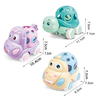 Soft Rattle Roll Car for Toddlers