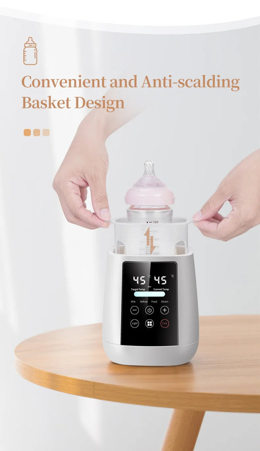 6-in-1 Baby Bottle Warmer with LCD, US Plug, product photo 9