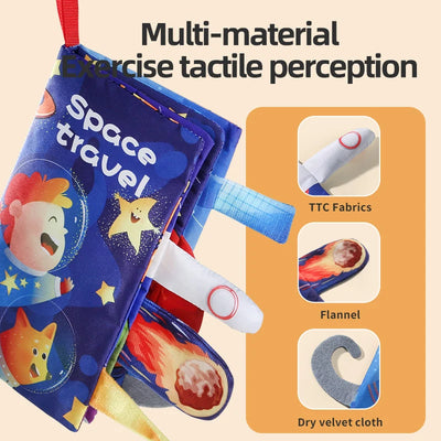 Soft Cloth Book for Babies, 4 Pages