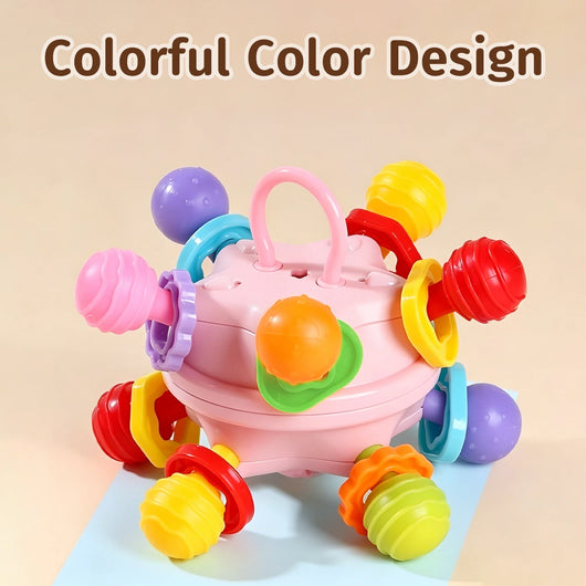 Sensory Teething Ball Rattle