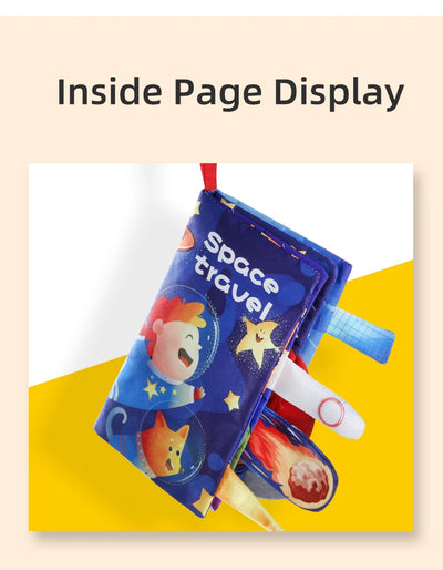 Soft Cloth Book for Babies, 4 Pages