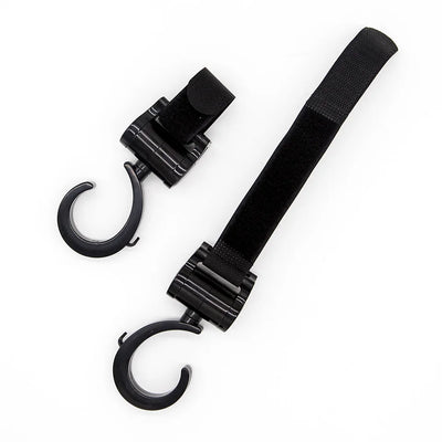 Stroller Hooks, 2-Pack, 360° Rotating
