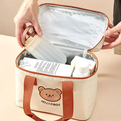 Insulated Bear Lunch Bag