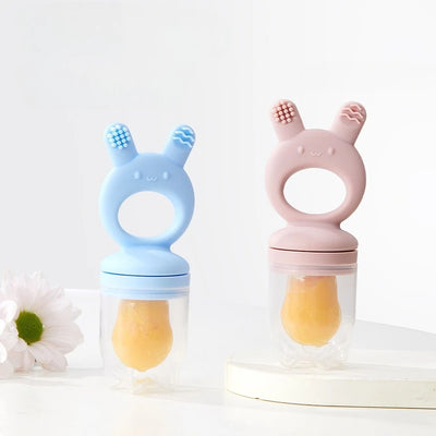 Silicone Fruit Feeder & Freezer Tray Set
