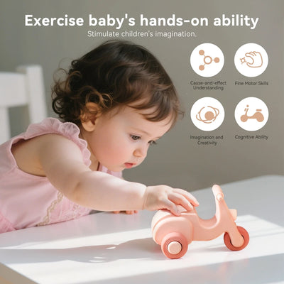 Silicone Scooter Teething Toy