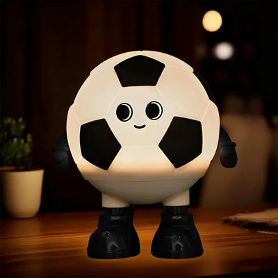 Soccer Ball Silicone Night Light, 7 Colors